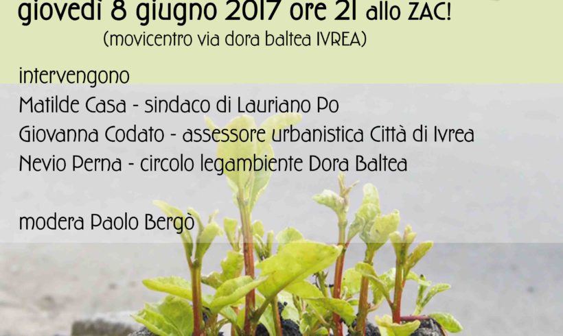 Incontro pubblico – Il suolo sopra tutto Incontro pubblico – Il suolo sopra tutto