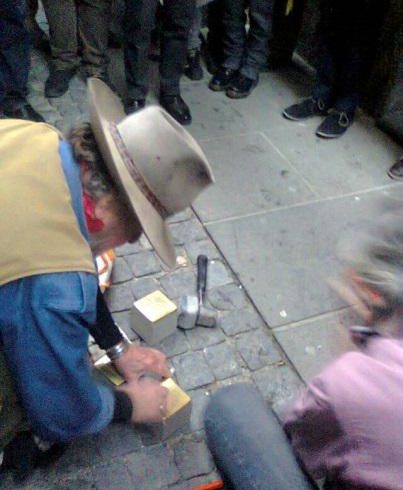 Tre “pietre d’inciampo” anche a Ivrea Tre “pietre d’inciampo” anche a Ivrea