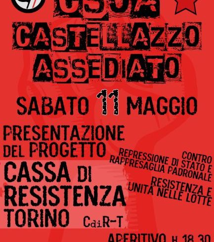 Progetto di Cassa di Resistenza-Torino al Castellazzo d’Ivrea Progetto di Cassa di Resistenza-Torino al Castellazzo d’Ivrea