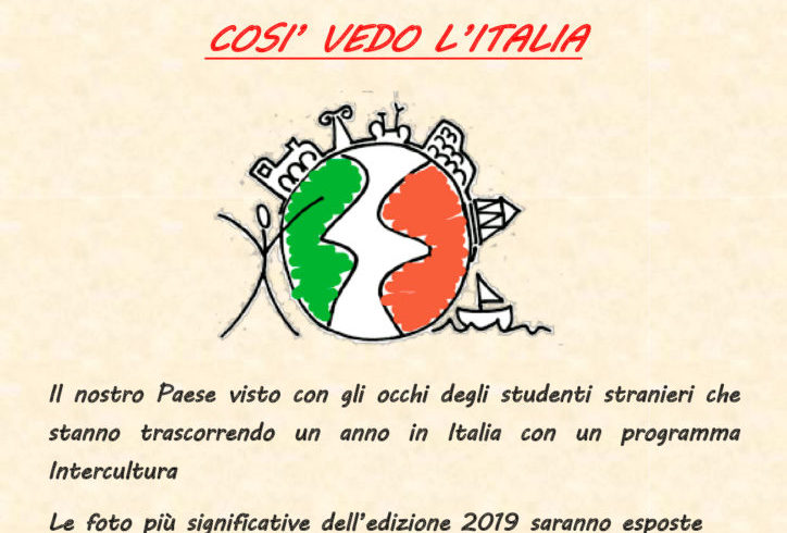 Concorso fotografico “Così vedo l’Italia”: il nostro paese visto con gli occhi di studenti stranieri Concorso fotografico “Così vedo l’Italia”: il nostro paese visto con gli occhi di studenti stranieri