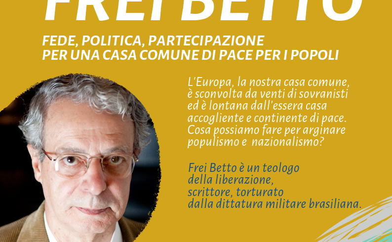 Fede, politica, partecipazione: incontro con Frei Betto ad Albiano d’Ivrea Fede, politica, partecipazione: incontro con Frei Betto ad Albiano d’Ivrea