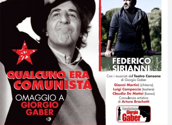 Recital per Gaber a favore di CasaInsieme Recital per Gaber a favore di CasaInsieme
