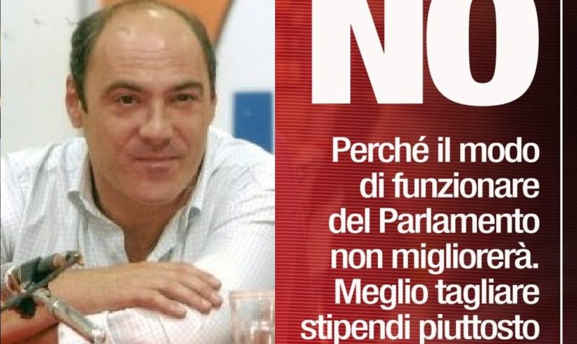 Franco Giorgio, Art. 1 Ivrea: invito a votare NO al referendum Franco Giorgio, Art. 1 Ivrea: invito a votare NO al referendum