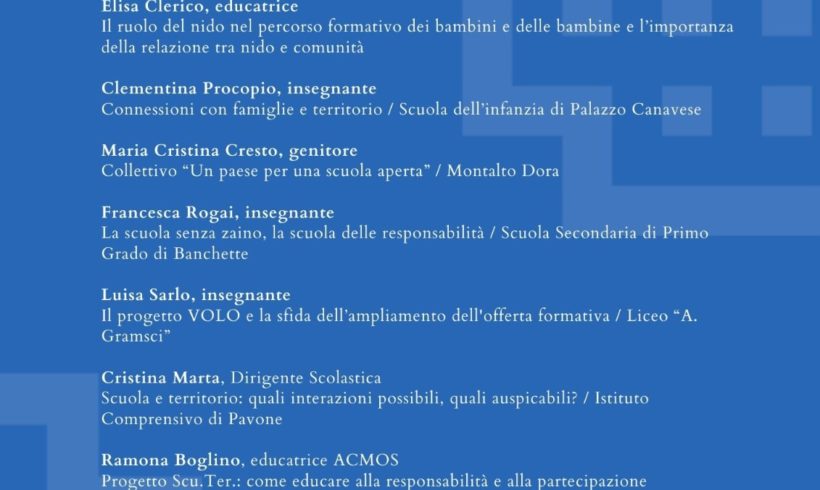 Riflettere sulla Comunità che educa: appuntamento a sabato 27 febbraio Riflettere sulla Comunità che educa: appuntamento a sabato 27 febbraio