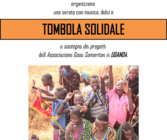 Tombola solidale con Uganda il 5 gennaio Tombola solidale con Uganda il 5 gennaio