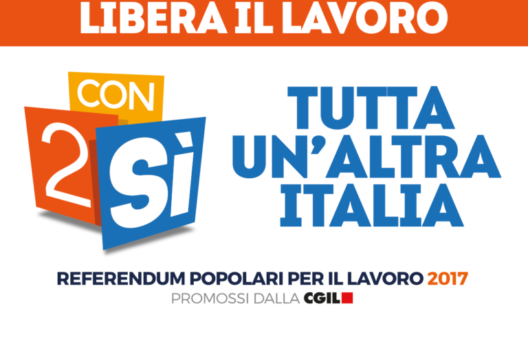 Con 2 sì tutta un’altra Italia Con 2 sì tutta un’altra Italia