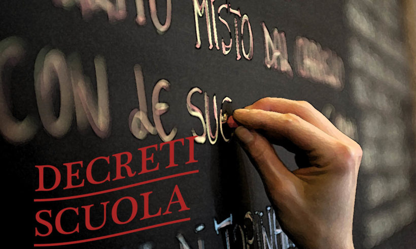 Approvati dal governo, ma sono “bozze molto provvisorie” Approvati dal governo, ma sono “bozze molto provvisorie”