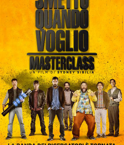 Smetto quando voglio masterclass