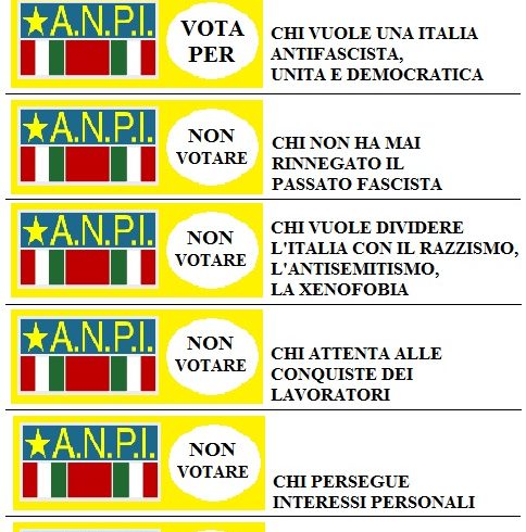 Il voto del 4 marzo e l’appello dell’ANPI: una riflessione personale Il voto del 4 marzo e l’appello dell’ANPI: una riflessione personale