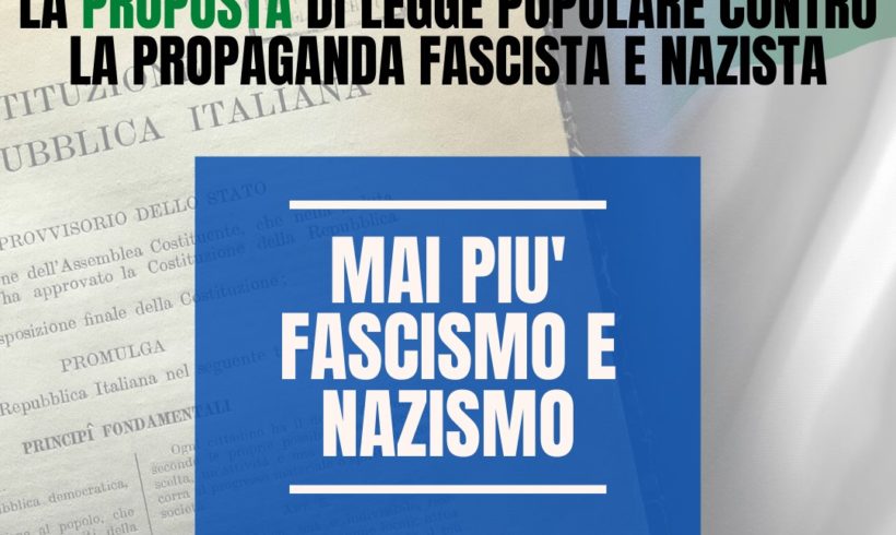 Perché il fascismo NON è una opinione Perché il fascismo NON è una opinione