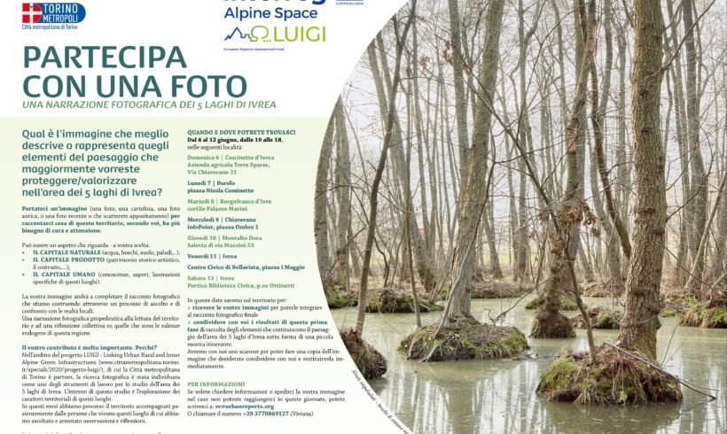 Partecipa con una foto. Oggetto: i 5 laghi Partecipa con una foto. Oggetto: i 5 laghi