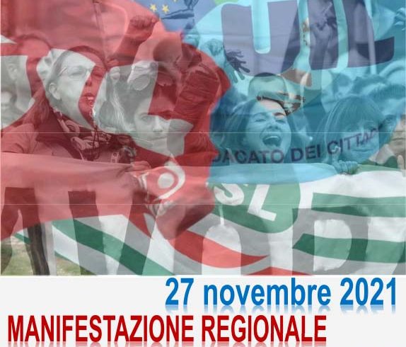 “Una manovra inadeguata”, manifestazione regionale a Torino sabato 27 novembre di CGIL, CISL e UIL “Una manovra inadeguata”, manifestazione regionale a Torino sabato 27 novembre di CGIL, CISL e UIL