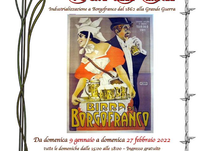Dalla Belle Epoque alle trincee. In mostra il passato industriale di Borgofranco Dalla Belle Epoque alle trincee. In mostra il passato industriale di Borgofranco
