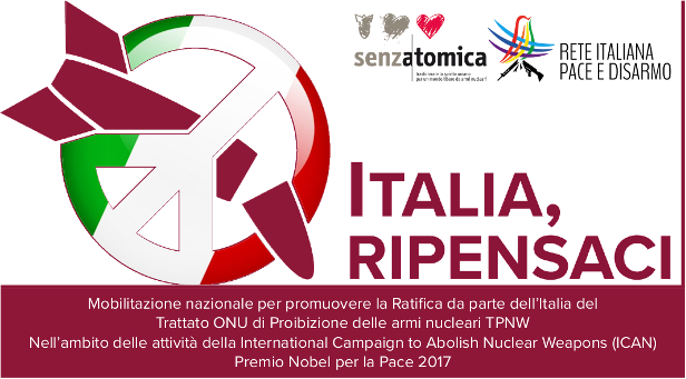 L’Italia firmi il trattato per la messa al bando delle armi nucleari