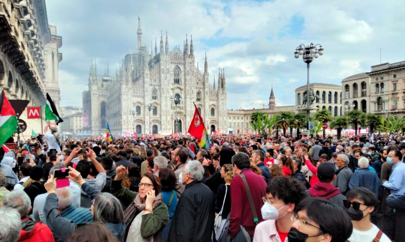 Milano, 25 aprile. Il vasto cielo della disobbedienza Milano, 25 aprile. Il vasto cielo della disobbedienza