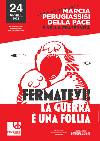 FERMATEVI: LA GUERRA È UNA FOLLIA! FERMATEVI: LA GUERRA È UNA FOLLIA!