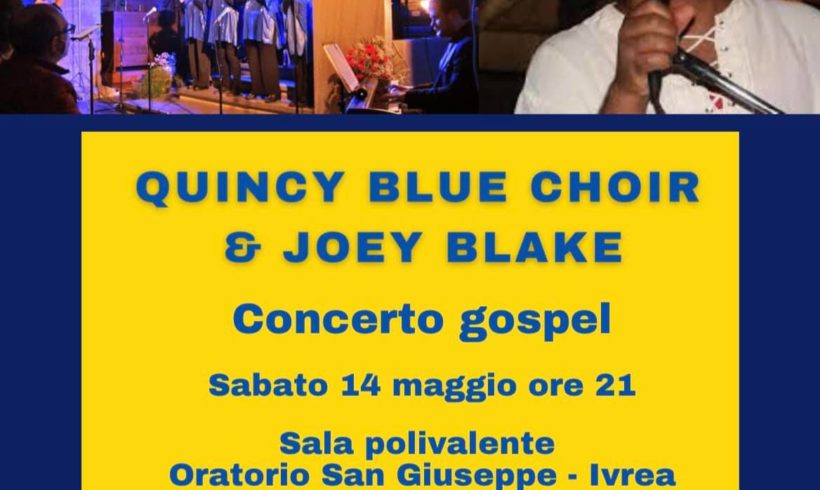 Quincy Blue Choir e Joey Blake a Ivrea con Emergency