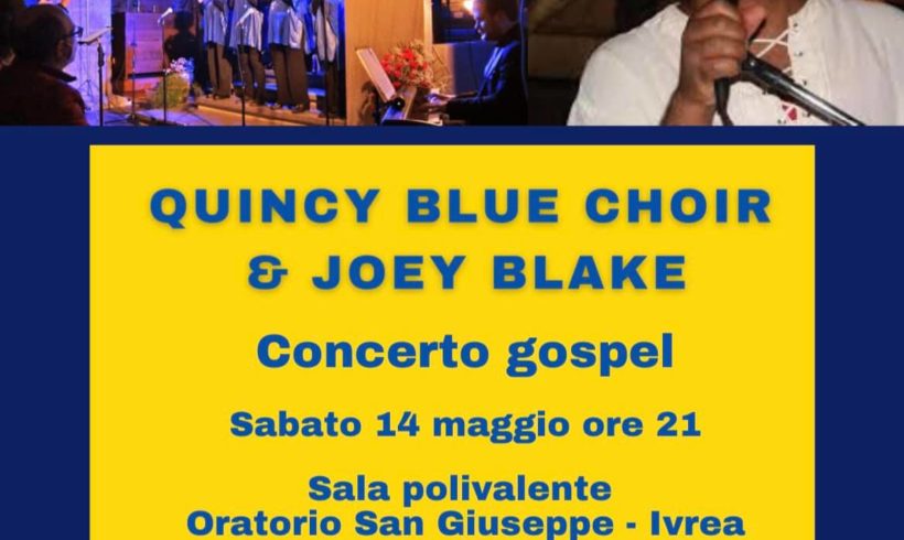 Quincy Blue Choir e Joey Blake a Ivrea con Emergency Quincy Blue Choir e Joey Blake a Ivrea con Emergency