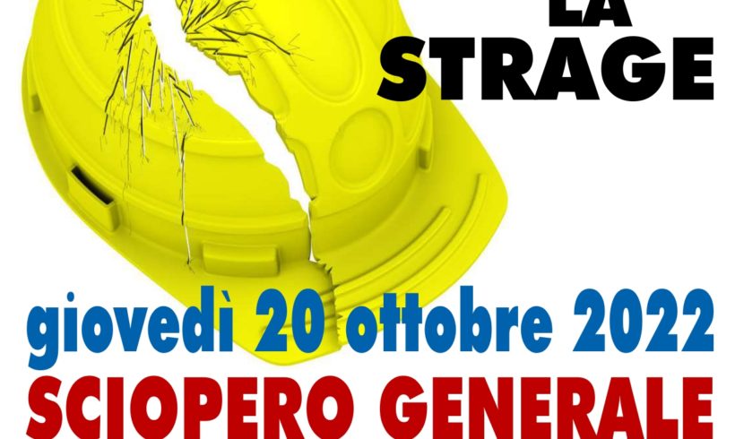 Torino. Sciopero generale per la sicurezza sul lavoro Torino. Sciopero generale per la sicurezza sul lavoro