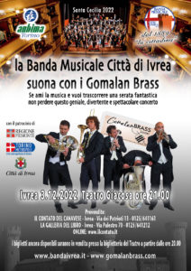 Banda Città di Ivrea e Gomalan Brass @ Teatro Giacosa