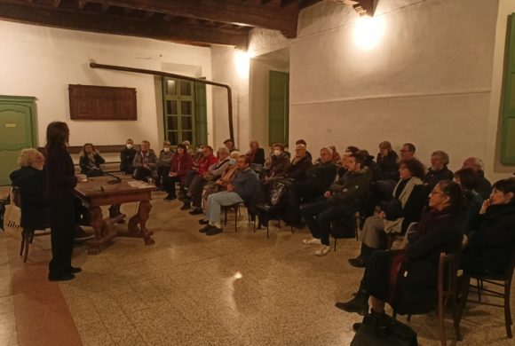 Pino Petruzzelli e il suo libro su Bonhoeffer ad Albiano Pino Petruzzelli e il suo libro su Bonhoeffer ad Albiano