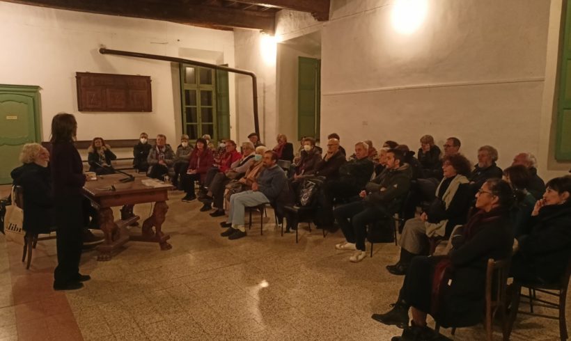 Pino Petruzzelli e il suo libro su Bonhoeffer ad Albiano Pino Petruzzelli e il suo libro su Bonhoeffer ad Albiano
