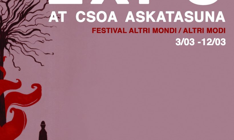 Altri mondi/Altri modi. A Torino il festival del CSOA Askatasuna. Presenti nomi di rilievo come il professor Alessandro Barbero e il fumettista Zerocalcare. Altri mondi/Altri modi. A Torino il festival del CSOA Askatasuna. Presenti nomi di rilievo come il professor Alessandro Barbero e il fumettista Zerocalcare.