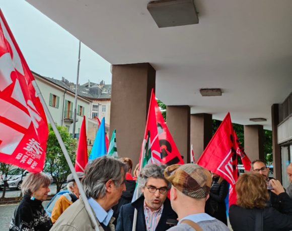 Sciopero nazionale Inps Servizi. Presidio anche a Ivrea.