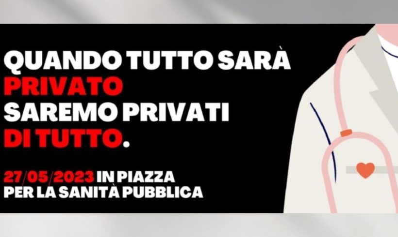 Per la Sanità Pubblica, manifestazione sabato 27 maggio a Torino Per la Sanità Pubblica, manifestazione sabato 27 maggio a Torino