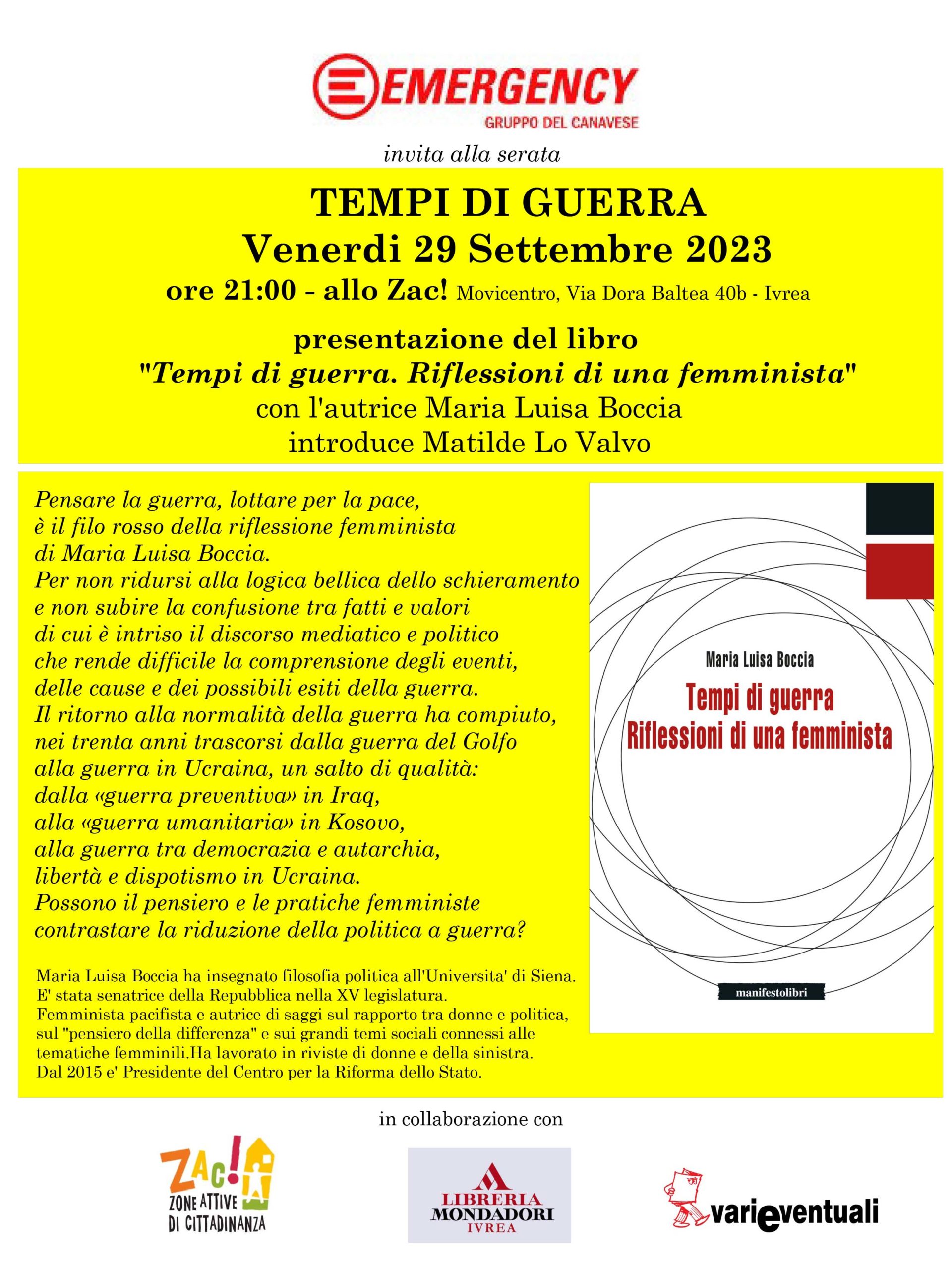 Tempi di guerra