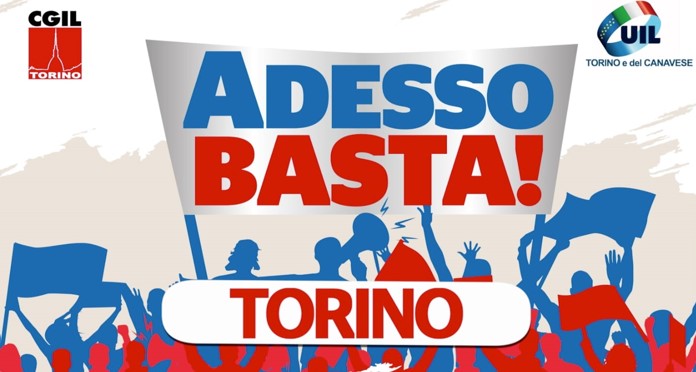 E’ sciopero nazionale. Presidio a Torino venerdì 17 alle ore 10.00 per i lavoratori pubblici