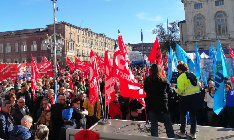 Sciopero generale: venerdì 24 il segretario CGIL Maurizio Landini a Torino Sciopero generale: venerdì 24 il segretario CGIL Maurizio Landini a Torino